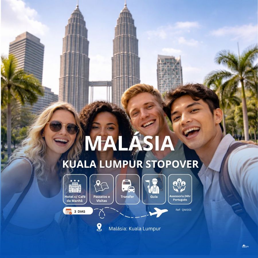 QM001 STOPOOVER MALASIA 3 DIAS KUALA LUMPUR 