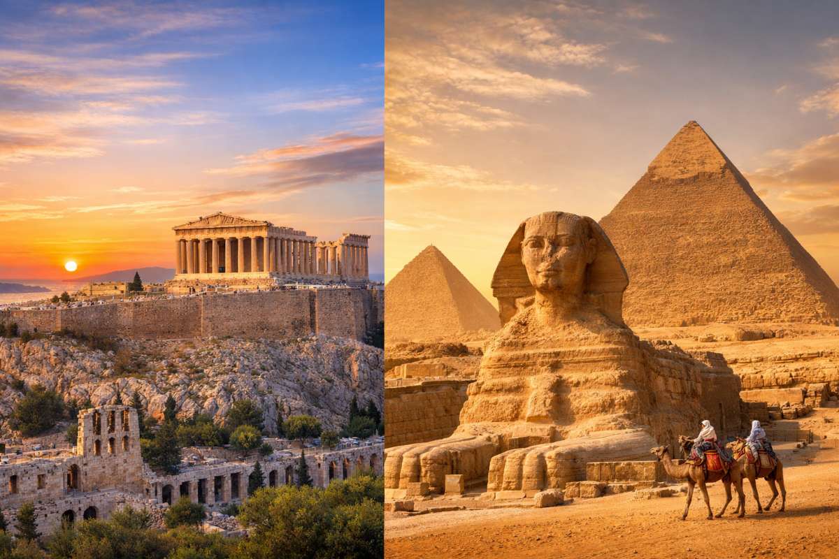 GRECIA E EGITO GRANDES CIVILIZAÇÕES  (Q-HTN-02) 