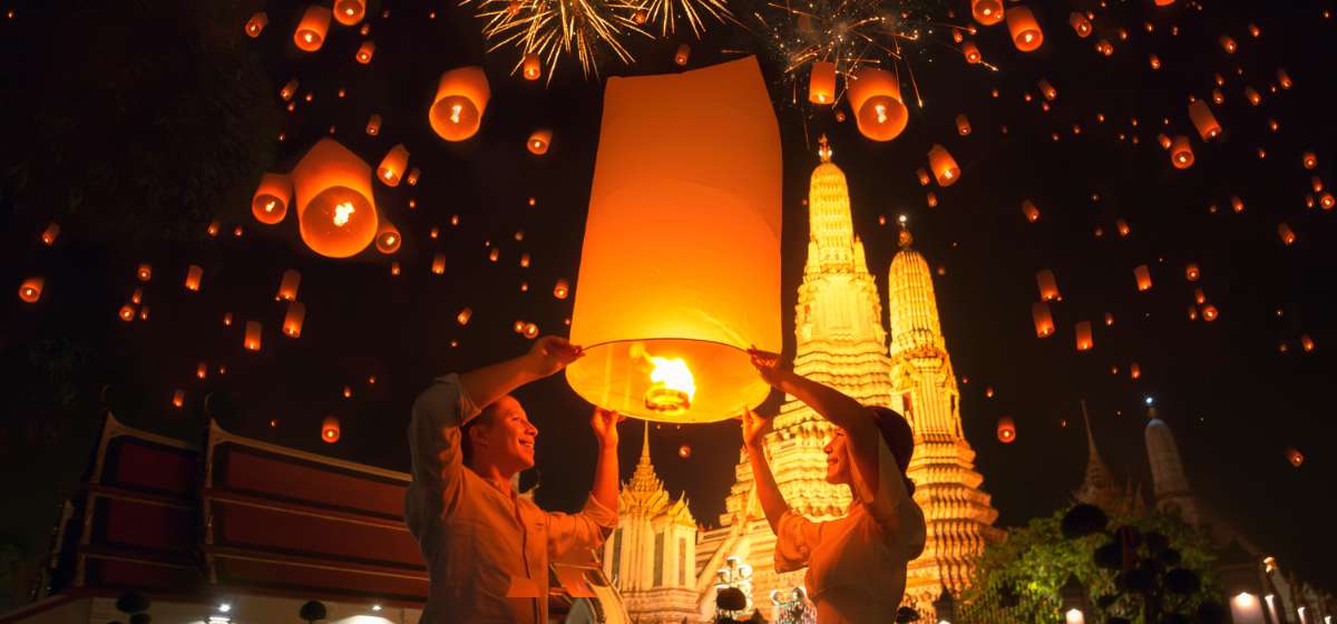 QT420 - TAILANDIA FESTIVAL DAS LANTERNAS - VIETNÃ - CAMBOJA - PHUKET