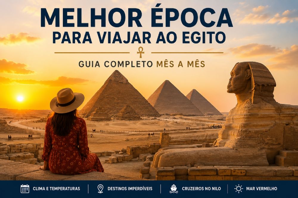Melhor Época para viajar ao Egito - Clima e Temperaturas